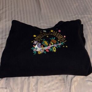 Nike Black Sweater with Colorful Embroidery